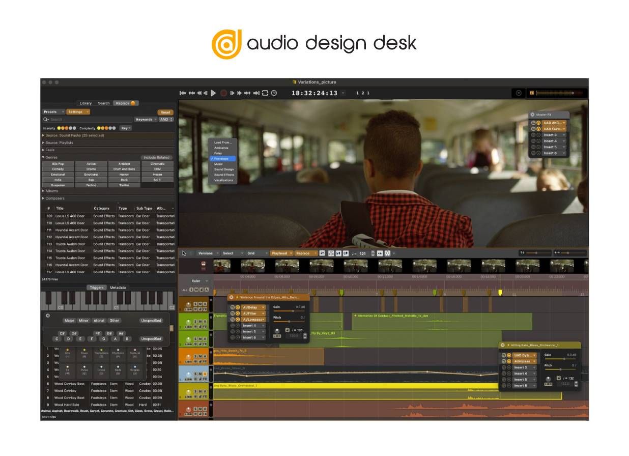 Audio Design Desk Software