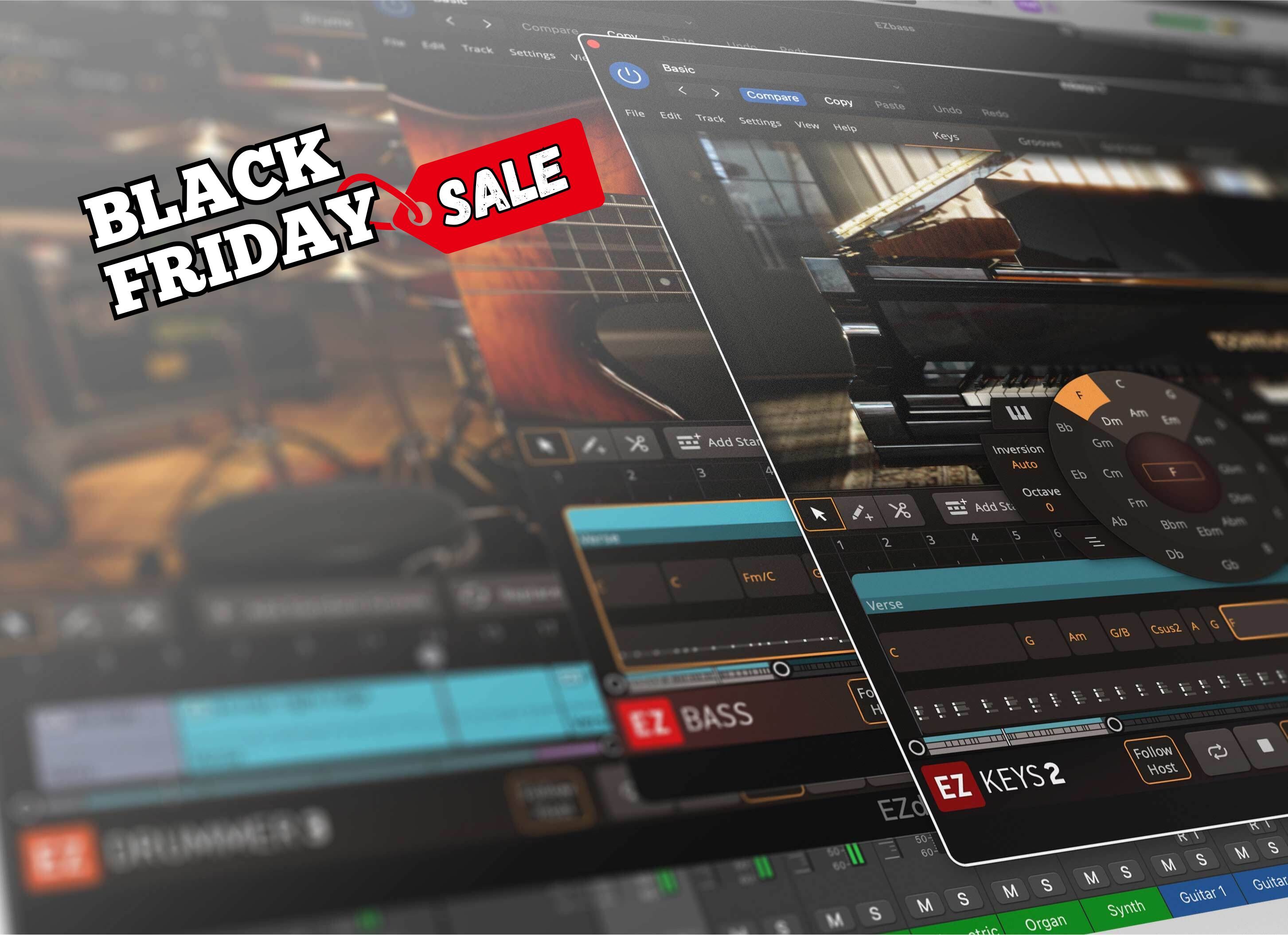 Toontrack Black Friday Angebot: Bis zu 27% Rabatt bis zum 2. Dezember