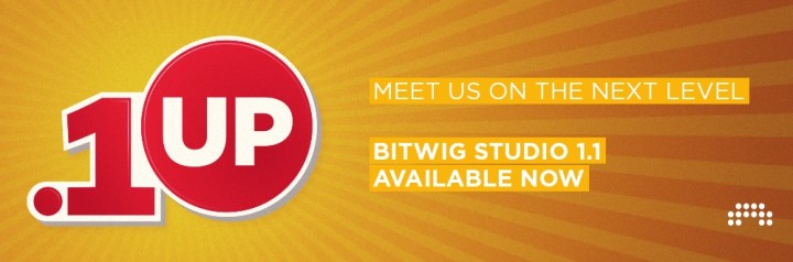 Bitwig Studio 1.1 Release 10% Off