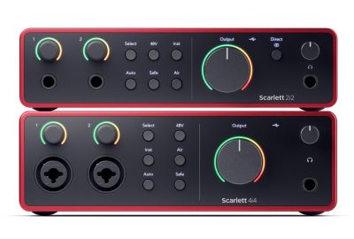 Focusrite Scarlett 2i2 & 4i4 der neuen Generation