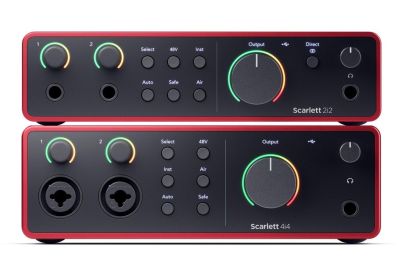 Focusrite Scarlett 2i2 & 4i4 der neuen Generation