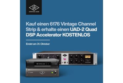 Universal Audio 6176 Channel Strip + UAD-2 Quad Satellite