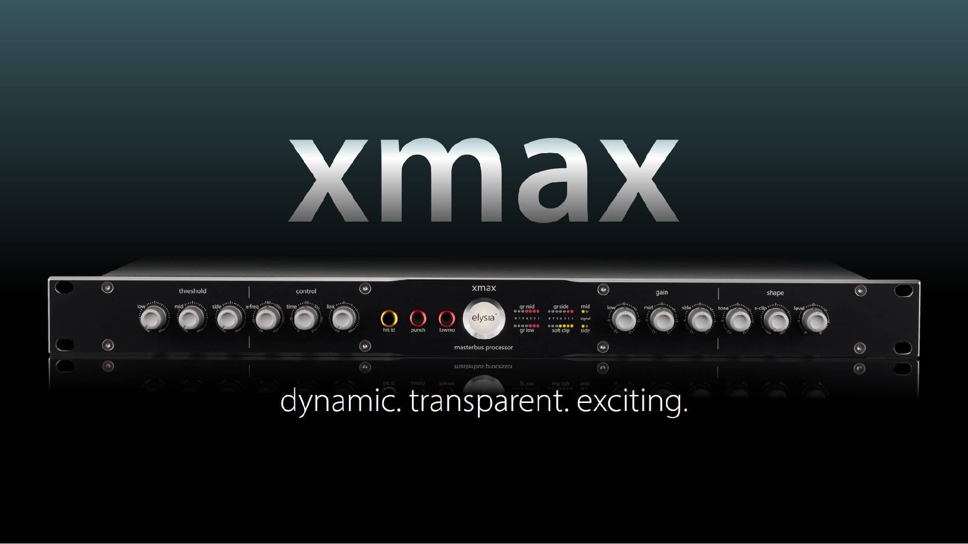 elysia xmax: Neuer Masterbus-Prozessor mit innovativem Multiband-Design