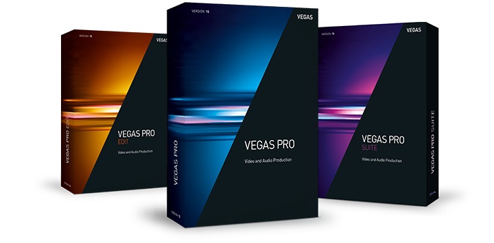 Magix Vegas Pro 15 Videoeditor für Windows