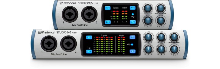 NAMM 2017: PreSonus Studio 26 und 68 Audio-Interface