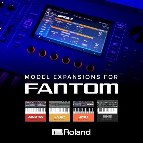 Roland Fantom Update 2.1 ZENCore Expansions