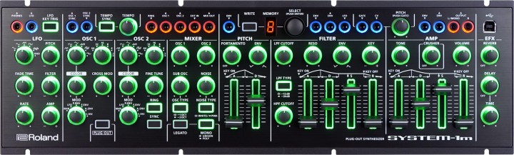 Musikmesse 2015: Roland Aira System-1m Plug-Out Synthesizer