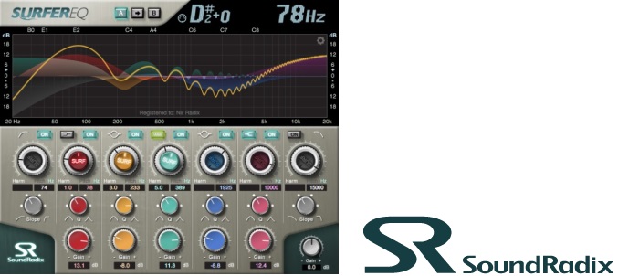 Soundradix SurferEQ Plug-in -40%