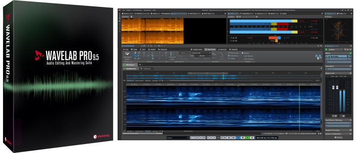 Steinberg WaveLab Pro 9.5 mit neuem Spektrogramm