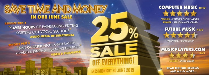 Synchro Arts June Sale mit bis zu 25% Rabatt