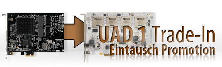 Universal Audio UAD-1 Trade-In bis 30. Juni 2012