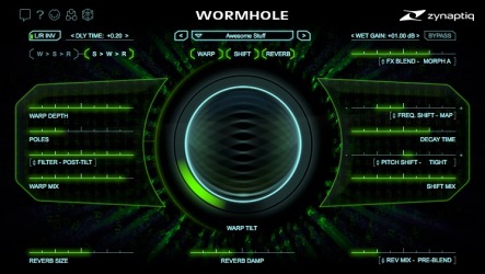 Zynaptiq Wormhole 15% off und neuer Testbericht