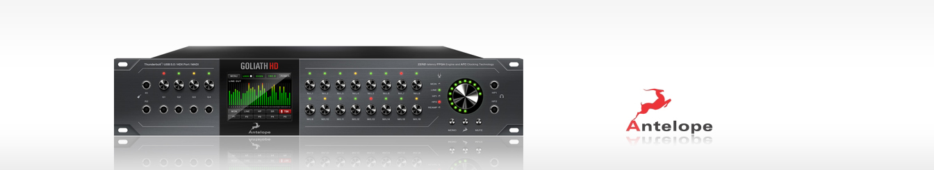 Audio Interface-Antelope Audio-10 Outputs-SPDIF coax In
