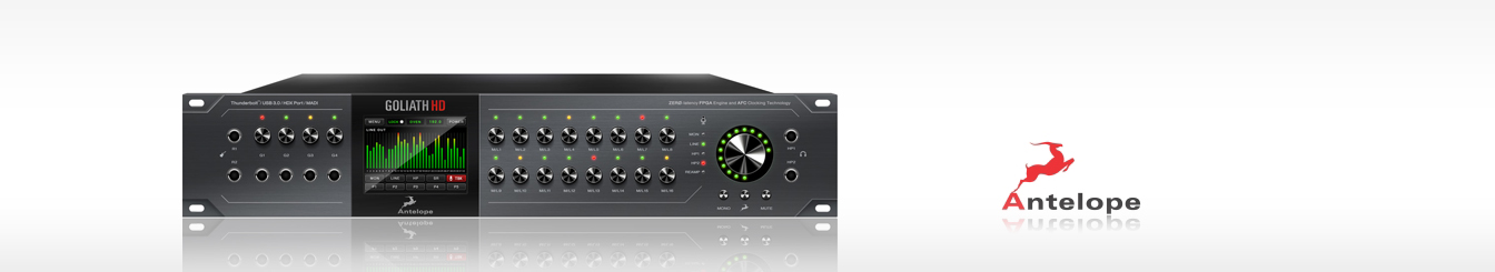 Audio Interface-Antelope Audio-Thunderbolt-ADAT In-ADAT Out