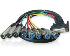 Digitales Breakout-Kabel Pro AESEBU 3m Tascam-0