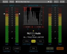 Nugen Audio ISL 2 ST Real Time True Peak Limiting-0