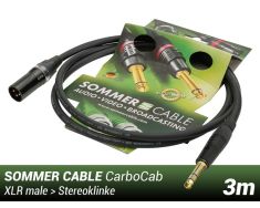 Sommer Cable Carbokab XLR male - Stereoklinke 30m-0