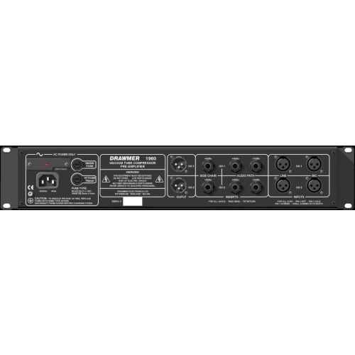 DTM・DAW DRAWMER 1960 Drawmer 1960 - Vacuum Tube Compressor Pre-Amp