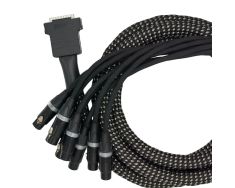 Vovox sonorus muco 8x XLR female - DB25 3m-2531