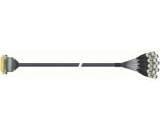 Kabel  Multicore D-Sub 25 auf 8x XLR female 1m-0