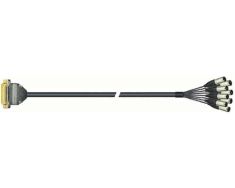 Kabel  Multicore D-Sub 25 auf 8x XLR male  5m-0