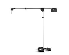 micKind 2200 Big Foot Chrome Boom Stand-0